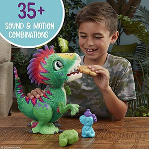 FurReal Munchin Rex Baby Dino Pet with 35+ Sounds and Motions - Adler's Store