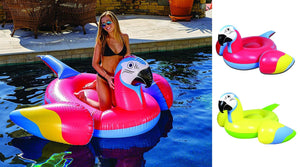 Giant Inflatable Parrot Lounger Float - Adler's Store