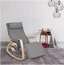 Load image into Gallery viewer, Grey Adjustable Rocking Chair - Adler&#39;s Store
