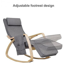 Load image into Gallery viewer, Grey Adjustable Rocking Chair - Adler&#39;s Store