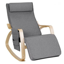 Load image into Gallery viewer, Grey Adjustable Rocking Chair - Adler&#39;s Store