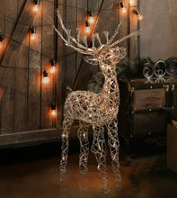 Load image into Gallery viewer, Halogen Lighted Proud Reindeer Display - Adler's Store