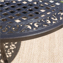 Load image into Gallery viewer, Hammered Bronze 7-Piece Expandable Patio Dining Set with Umbrella Hole - Adler&#39;s Store