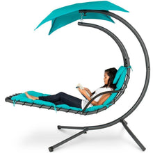 Load image into Gallery viewer, Hanging Swing Chair with Removable Canopy - Adler&#39;s Store