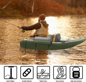 Inflatable Fishing Float with Pump Storage Bag and Fish Ruler - Adler's Store
