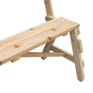 Interchangeable 2 in 1 Wooden Picnic Table - Adler's Store