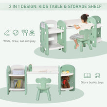 Load image into Gallery viewer, Kids 2 Piece Adjustable Multi-Use Organizer Table and Chair Set - Adler&#39;s Store