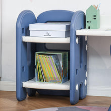 Load image into Gallery viewer, Kids 2 Piece Adjustable Multi-Use Organizer Table and Chair Set - Adler&#39;s Store