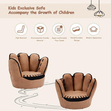 Load image into Gallery viewer, Kids Baseball Glove Shaped Sofa Chair with Sturdy Wood Construction - Adler&#39;s Store
