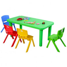 Load image into Gallery viewer, Kids Colorful High Quality Plastic Table Set - Adler&#39;s Store