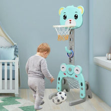 Load image into Gallery viewer, Kids Learn and Develop 3 in 1 Animal Shaped Game Set - Adler&#39;s Store