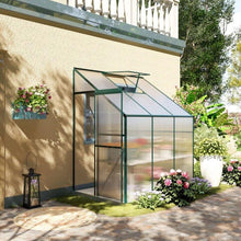 Load image into Gallery viewer, Lean-To Walk-in Hobby Greenhouse Kit - Adler&#39;s Store