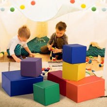 Load image into Gallery viewer, Learn and Develop 7 Pieces PU Foam Large Building Blocks Set - Adler&#39;s Store