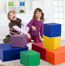 Load image into Gallery viewer, Learn and Develop 7 Pieces PU Foam Large Building Blocks Set - Adler&#39;s Store