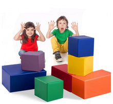 Load image into Gallery viewer, Learn and Develop 7 Pieces PU Foam Large Building Blocks Set - Adler&#39;s Store