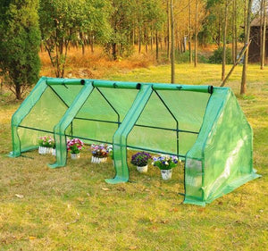 Mini Greenhouse Portable Roll-Up Access - 9 x 3 x 3 Foot - Adler's Store