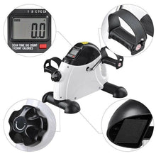 Load image into Gallery viewer, Mini Portable Pedal Exerciser with LCD Display - Adler&#39;s Store