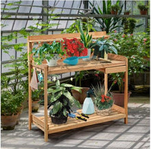 Load image into Gallery viewer, Multifunctional Garden Solid Wood Potting Station - Adler&#39;s Store