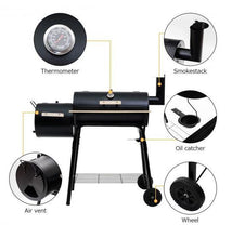 Load image into Gallery viewer, Outdoor BBQ Grill Barbecue Party Patio Garden Smoker - Adler&#39;s Store