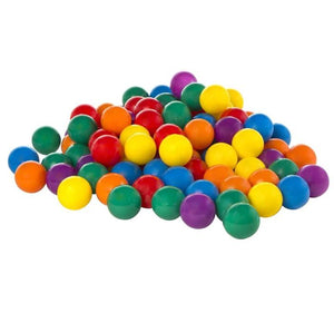 Pack of 100 Small Plastic Multi-Colored Pit Balls - Adler's Store