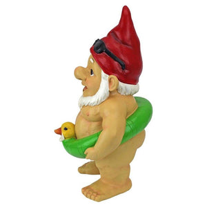 Pool Party Pete Gnome Statue - Adler's Store