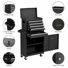 Load image into Gallery viewer, Portable 2-in-1 Detachable Steel Tool Chest and Cabinet - Adler&#39;s Store