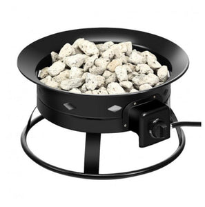 Portable Outdoor Smokeless Propane Gas Fire Pit with Cover and Carry Kit - Adler's Store