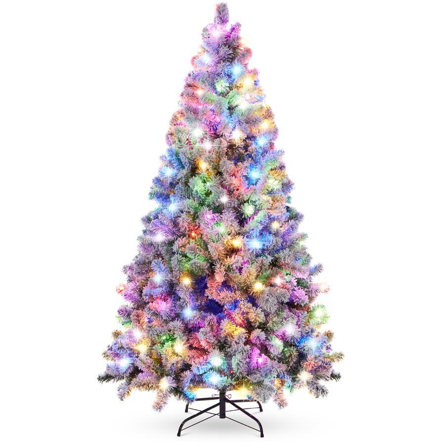 Pre-Lit Multicolored Holiday Christmas Pine Tree - Adler's Store