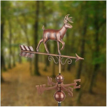 Load image into Gallery viewer, Pure Copper Proud Buck Weathervane - Adler&#39;s Store