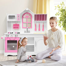 Load image into Gallery viewer, Realistic Wooden Toy Kitchen Pretend Play Set - Adler&#39;s Store