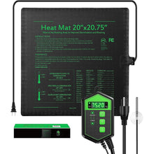 Load image into Gallery viewer, Seedling Energy Saving Heat Mat and Digital Thermostat Combo Set - Adler&#39;s Store