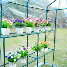 Load image into Gallery viewer, Small Portable Walk-In Greenhouse with 8 Mini Shelves - Adler&#39;s Store