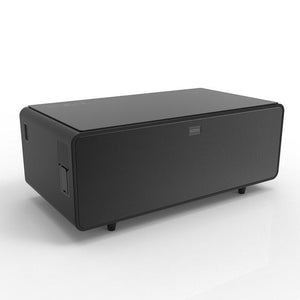Smart Coffee Table with Bluetooth Speakers and Refrigerated Drawer - Adler's Store