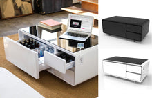 Load image into Gallery viewer, Smart Coffee Table with Bluetooth Speakers and Refrigerated Drawer - Adler&#39;s Store