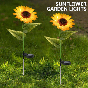 Solar Sunflower Garden LED Light - Adler's Store