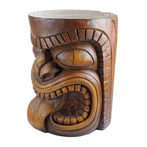 The Polynesian Style Lono Grand Tiki Sculptural Table - Adler's Store