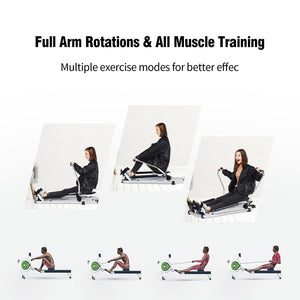 Total Motion Exercise Hydraulic Rowing Machine - Adler's Store