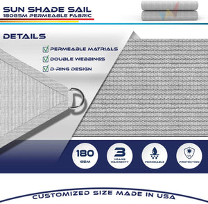 Triangle Sun Shade Sail Canopy - Adler's Store