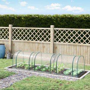Tunneled Mini Greenhouse with Air Ventilation Doors for All Year Round Gardening - Adler's Store