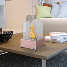 Load image into Gallery viewer, Ventless Portable Fireplace with Glass Flame Guard - Adler&#39;s Store