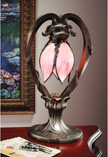Load image into Gallery viewer, Victorian Hanging Tulip Stained Glass Lamp - Adler&#39;s Store