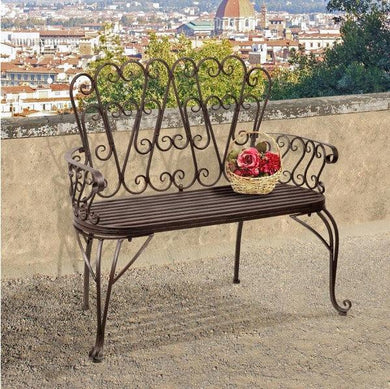 Vintage French Quarter Classic Garden Bench - Adler's Store