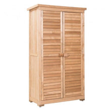 Load image into Gallery viewer, Wooden Garden Storage Shed in Shutter Design - Adler&#39;s Store