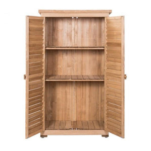 Wooden Garden Storage Shed in Shutter Design - Adler's Store