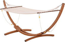 Load image into Gallery viewer, Wooden Hammock with Arc Stand Frame - Adler&#39;s Store