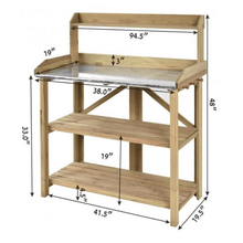 Load image into Gallery viewer, Wooden Planting Workstation - Adler&#39;s Store